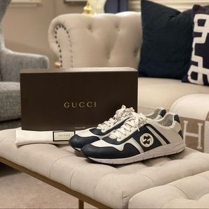 Gucci GG Miro Soft Dark Blue/White Sneakers
